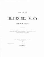Charles Mix County 1906 Uncolored and Incomplete 